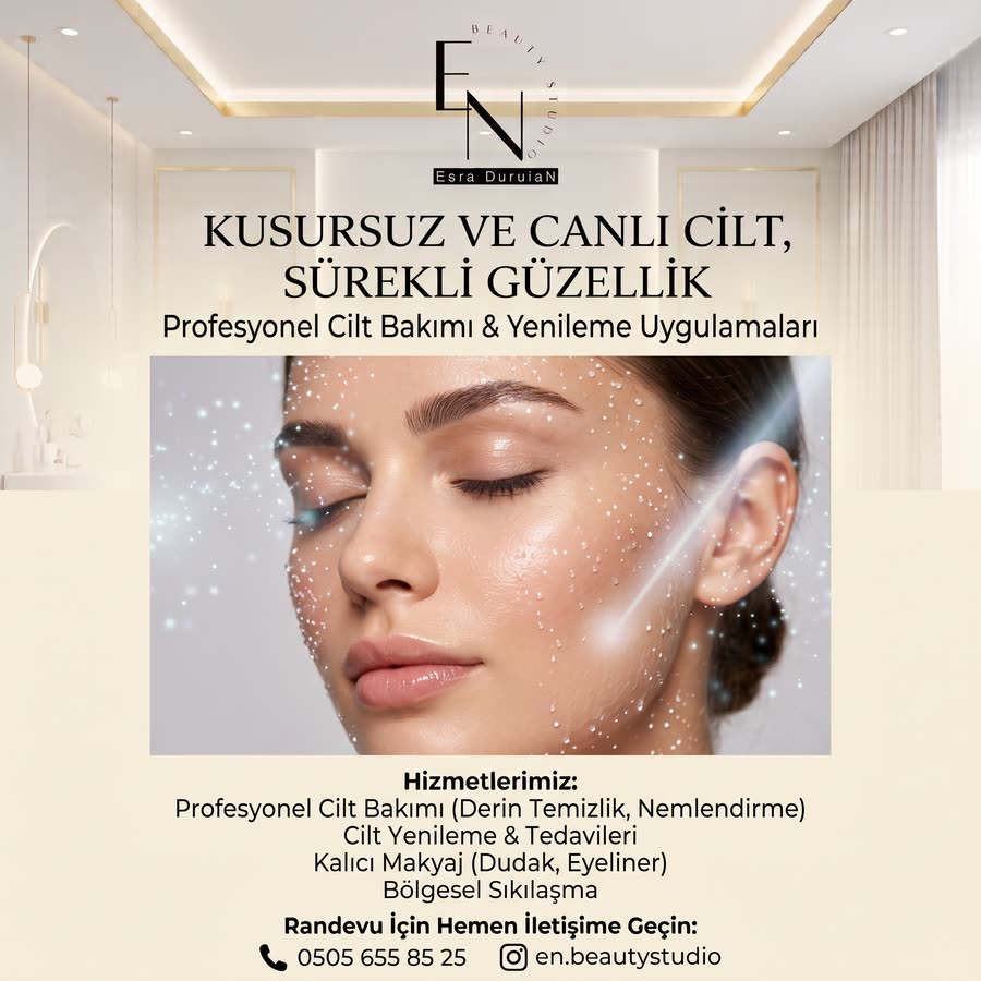 Profesyonel cilt bakımı ve yenileme uygulamaları tanıtım görseli