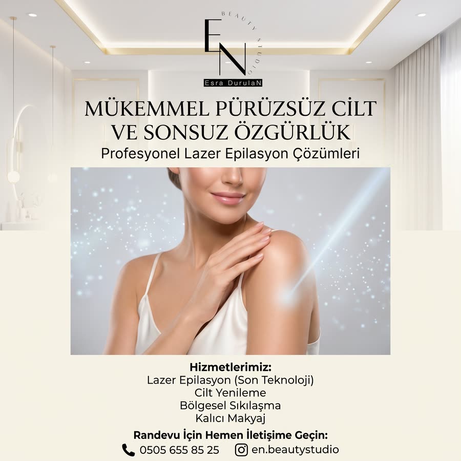 Profesyonel lazer epilasyon çözümleri tanıtım görseli